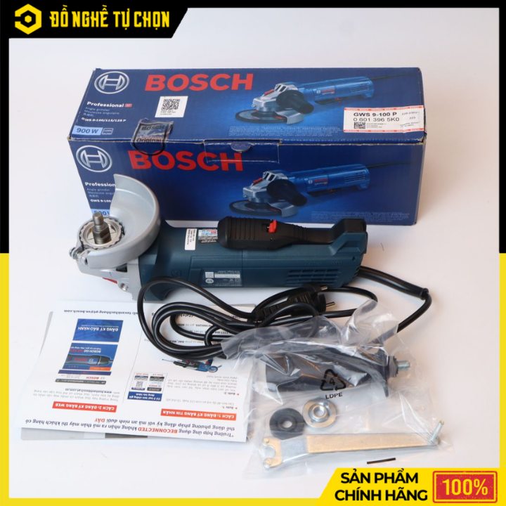 Máy Mài Góc BOSCH GWS 9-100P – An Toàn Tuyệt Đối, Hiệu Suất Vượt Trội