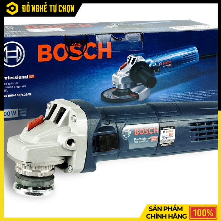 Máy Mài Góc BOSCH GWS 900-125S – Mạnh Mẽ, Chính Xác Và Dễ Kiểm Soát