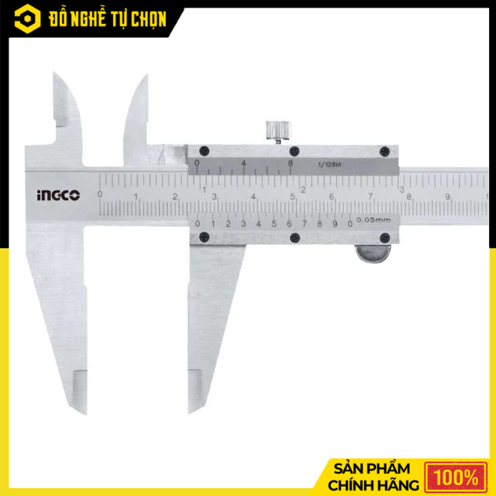 Thước Kẹp 150mm Ingco HVC01150 Đo Inch & Mét Chính Xác Cao | Hàng Chính Hãng, Có VAT