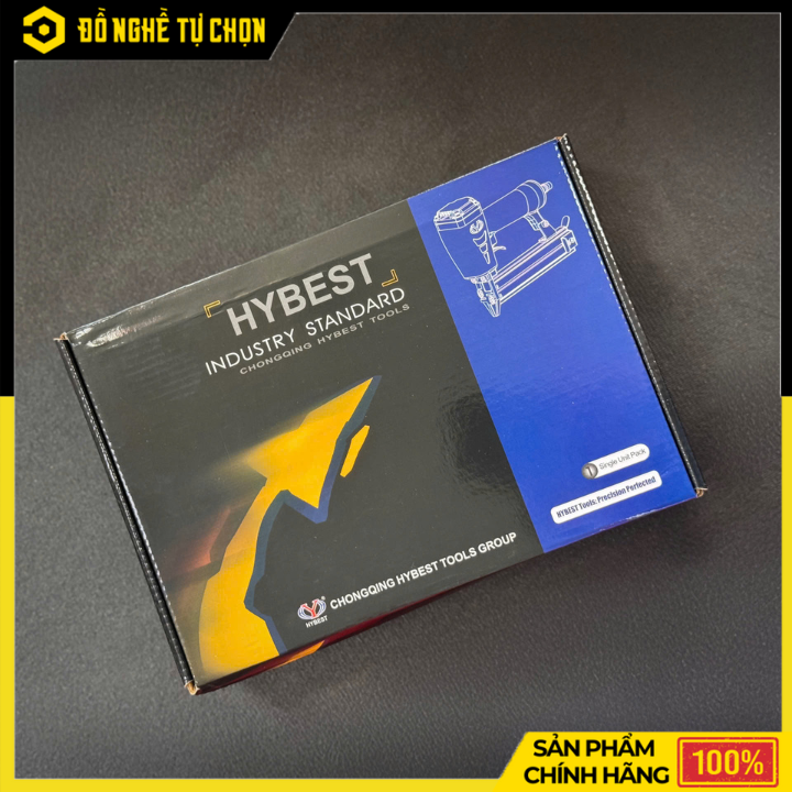 Súng Bắn Đinh Thẳng Khí Nén HyBest F30 Dùng Đinh F 10–30mm | Hàng Chính Hãng, Có VAT