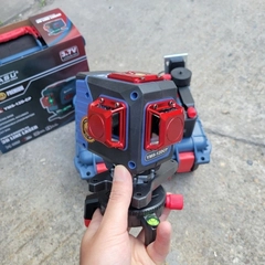 Máy Cân Mực Laser Xanh 360° Yamasu YMS-12DCP – 2 Tia Đứng + 1 Tia Ngang – Cảm Ứng, Có Remote & Chân Nhôm 1.2m – Hàng Chính Hãng Có VAT