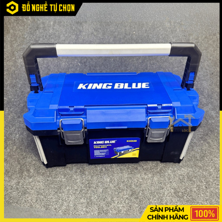 Thùng Đựng Đồ Nghề KHD20 – Kết Nối Linh Hoạt, Khóa & Bản Lề Inox, Tay Xách Nhôm Siêu Cứng | Hàng Chính Hãng, Có VAT
