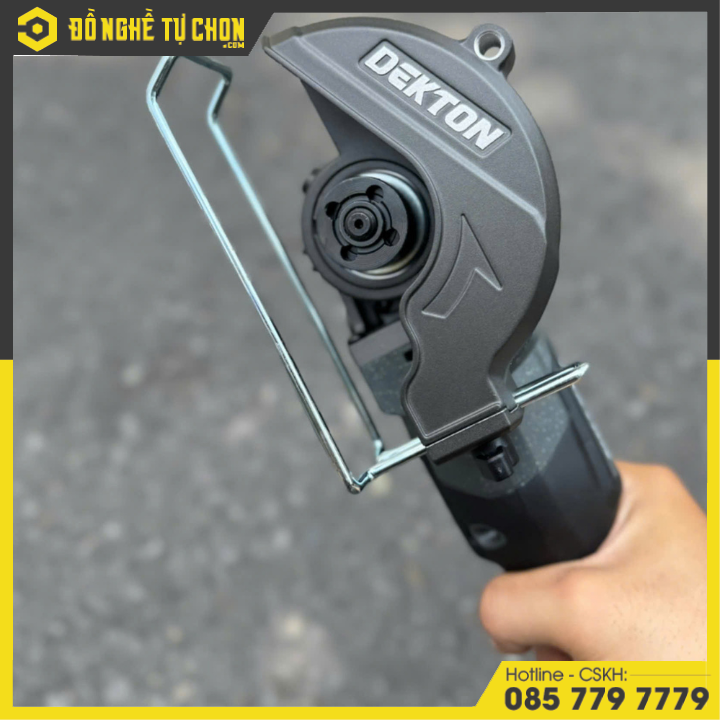 Máy mài đá cầm tay hoạt động bằng pin hiệu DEKTON; Model: M21-AG100PROMAX