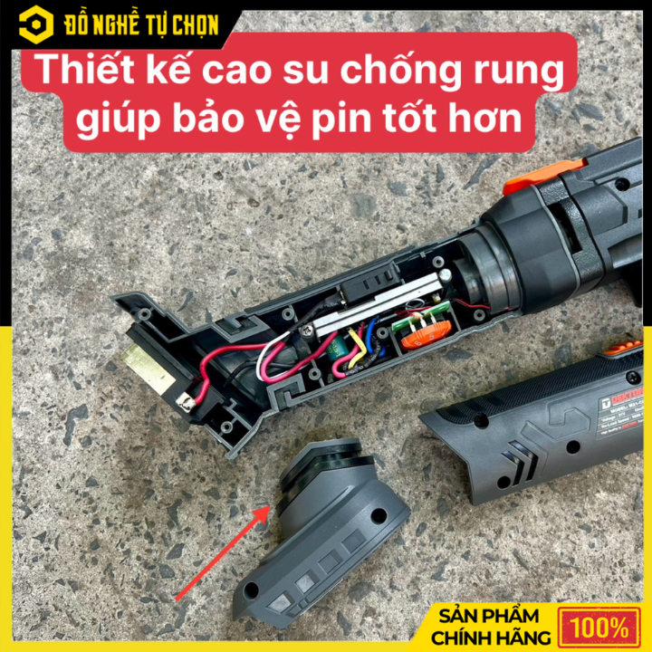 [THÂN] Máy Cắt Rung Dùng Pin 21V Dekton M21-CDN01BL (Chưa Pin & Sạc) – Đa Năng, Cắt Chính Xác, Điều Tốc Linh Hoạt, Hàng Chính Hãng, Có VAT