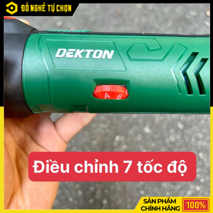 [THÂN] Máy Cắt Rung Dùng Pin 21V Dekton M21-CDN01BL (Chưa Pin & Sạc) – Đa Năng, Cắt Chính Xác, Điều Tốc Linh Hoạt, Hàng Chính Hãng, Có VAT