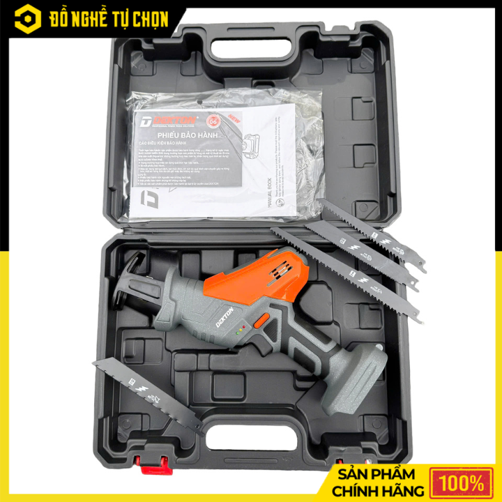 Máy Cưa Kiếm Dùng Pin Dekton M21-CK20C 21V Mạnh Mẽ Linh Hoạt | Hàng Chính Hãng, Có VAT