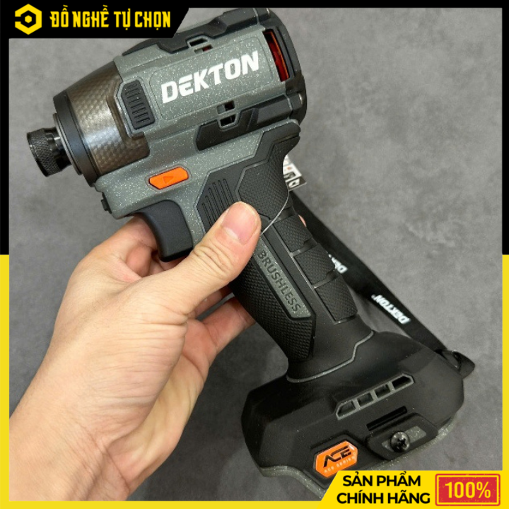 [THÂN] Máy Vặn Vít Dùng Pin 21V Dekton M21-CV250PROMAX – Lực Siết 250Nm, 4 Cấp Tốc Độ, Hiệu Suất Vượt Trội – Hàng Chính Hãng, Có VAT