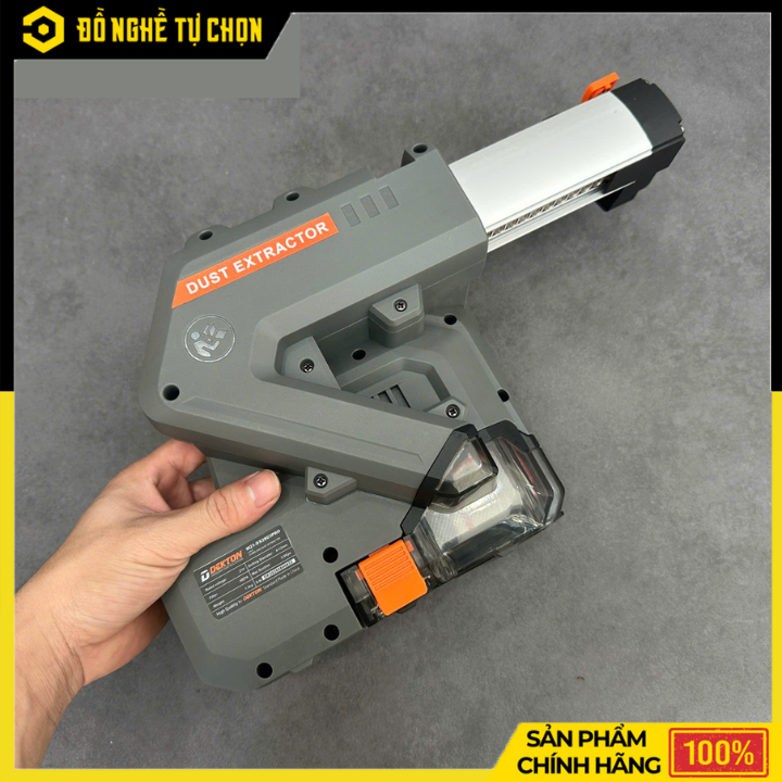 Máy Hút Bụi Dùng Cho Máy Khoan Dekton M21-DX2803PRO – Tích Hợp Cho Khoan Bê Tông, Lực Hút Mạnh, Bộ Lọc HEPA Cao Cấp - Hàng Chính Hãng, Có VAT