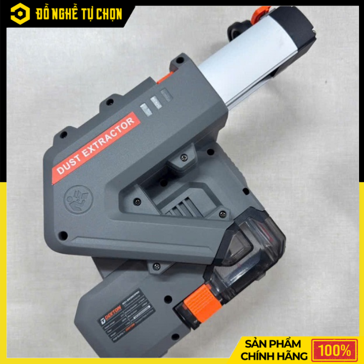 Máy Hút Bụi Dùng Cho Máy Khoan Dekton M21-DX2803PRO – Tích Hợp Cho Khoan Bê Tông, Lực Hút Mạnh, Bộ Lọc HEPA Cao Cấp - Hàng Chính Hãng, Có VAT