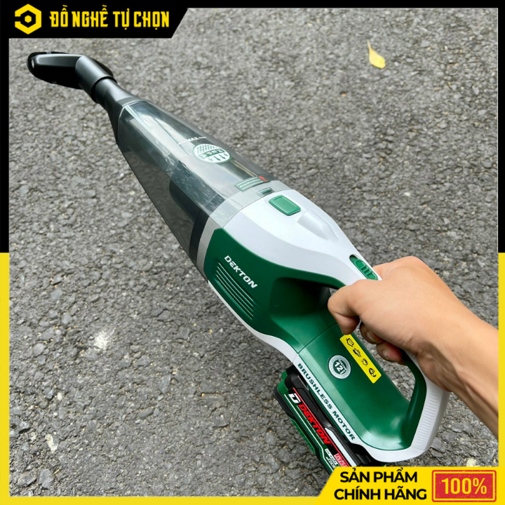 Máy Hút Bụi Dùng Pin 21V Dekton M21-HB01BL (Chưa Pin & Sạc) – Gọn Nhẹ, Lực Hút Mạnh, Hàng Chính Hãng, Có VAT