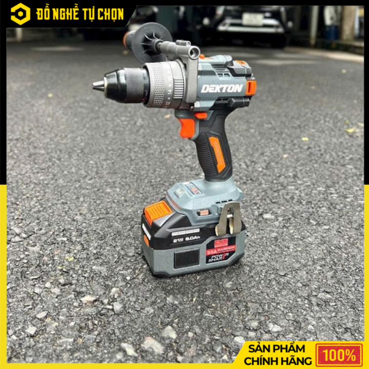 Thân Máy Khoan Pin 21V Dekton M21-ID13160PROMAX – Không Chổi Than – Kickback Control – Hàng Chính Hãng Có VAT