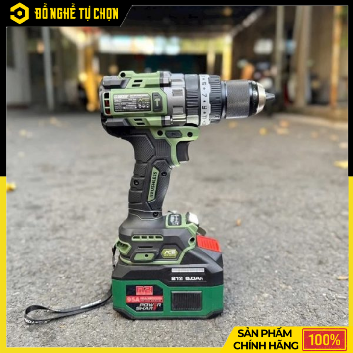 [THÂN] Máy Khoan Động Lực Dùng Pin 21V M21-ID13160PROMAX – Lực Siết Mạnh 160Nm, Khoan Búa Hiệu Quả, Hiệu Suất Vượt Trội | Hàng Chính Hãng, Có VAT