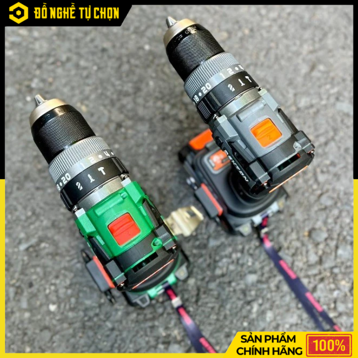 [THÂN] Máy Khoan Động Lực Dùng Pin 21V Dekton M21-KB1385PRO – Công Suất Mạnh Mẽ – Tính Năng Anti Kickback – Pin Lithium-Ion Dung Lượng Cao – Hàng Chính Hãng Có VAT