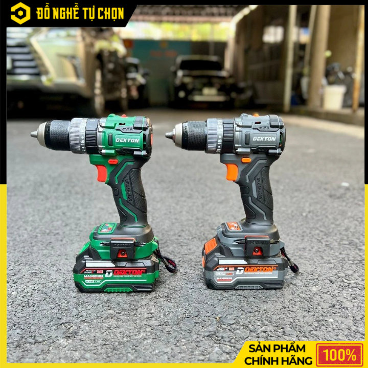[THÂN] Máy Khoan Động Lực Dùng Pin 21V Dekton M21-KB1385PRO – Công Suất Mạnh Mẽ – Tính Năng Anti Kickback – Pin Lithium-Ion Dung Lượng Cao – Hàng Chính Hãng Có VAT