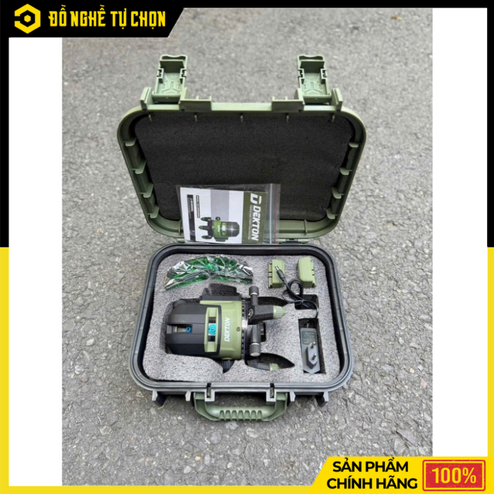 Máy Cân Chỉnh Laser 5 Tia DK-LS0502XPRO – Độ Chính Xác Cao, Phụ Kiện Đầy Đủ, Hàng Chính Hãng, Có VAT