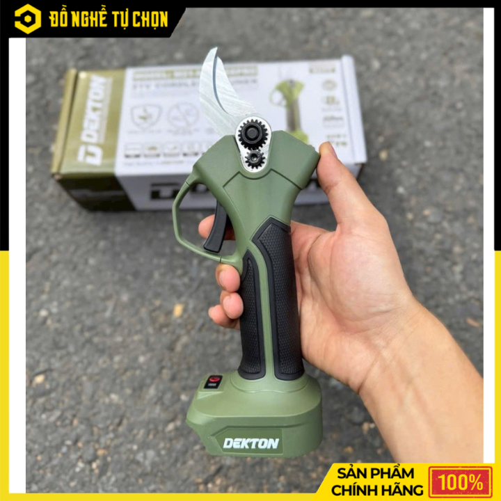 Kéo Cắt Cành Pin Dekton 21V M21-MCC28PRO / MCC28XPRO – Cắt 28mm, Brushless, Siêu Nhẹ | Hàng Chính Hãng, Có VAT