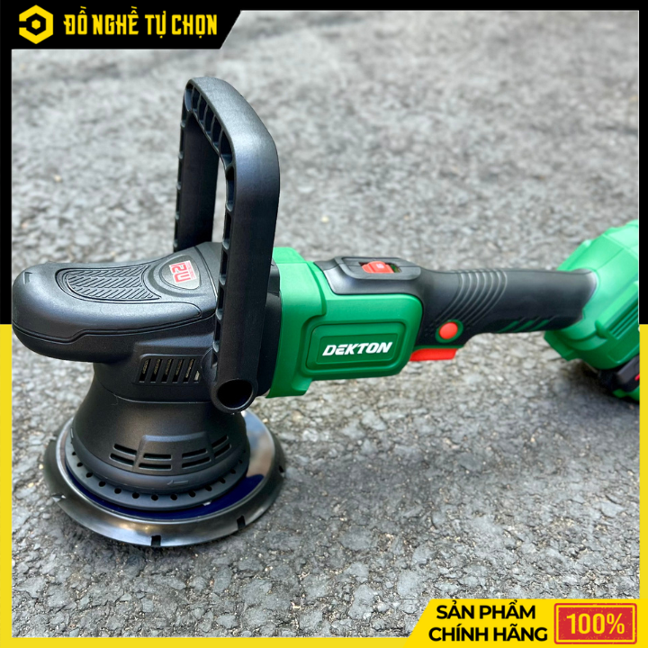 [THÂN] Máy Đánh Bóng Dùng Pin 21V Dekton M21-MDB150BL (Chưa Pin & Sạc) – Công Suất Mạnh Mẽ, Điều Tốc Linh Hoạt, Hoàn Thiện Bề Mặt Chuyên Nghiệp, Hàng Chính Hãng, Có VAT