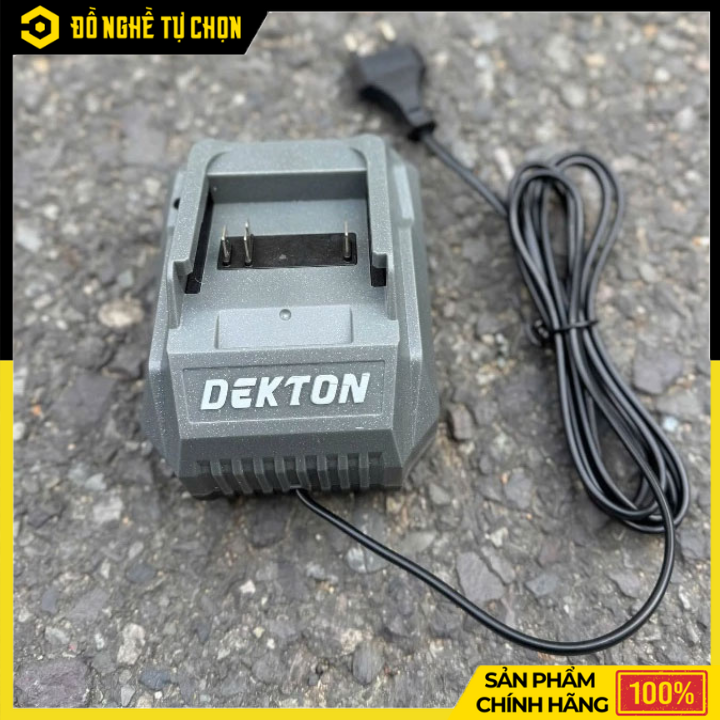 Đế Sạc Pin Dekton 21V 2.5A M21-S25Pro – Sạc Nhanh, An Toàn, Tương Thích Rộng – Hàng Chính Hãng, Có VAT
