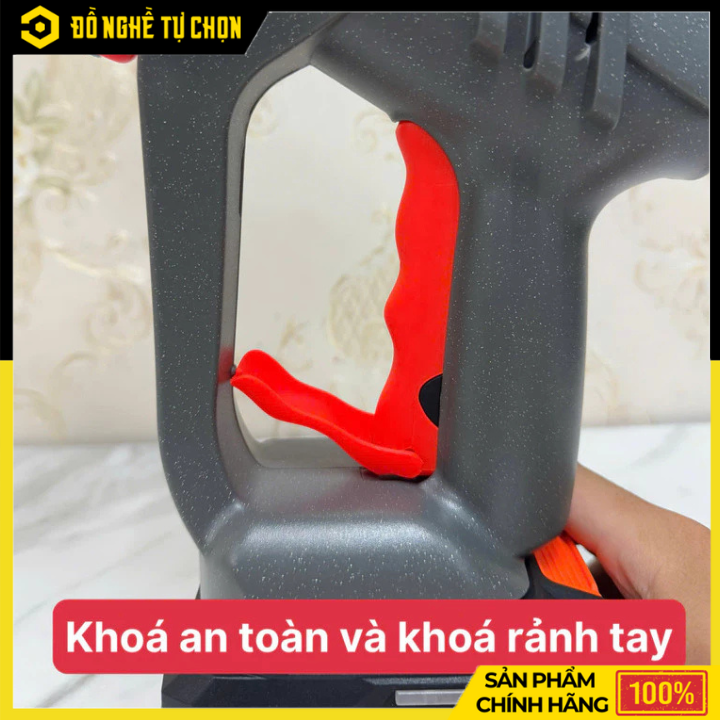 [THÂN] Máy Xịt Rửa Xe Dùng Pin 21V Dekton M21-SRX775 (Chưa Pin & Sạc) – Gọn Nhẹ, Áp Lực Mạnh, Linh Hoạt Mọi Nơi, Hàng Chính Hãng, Có VAT