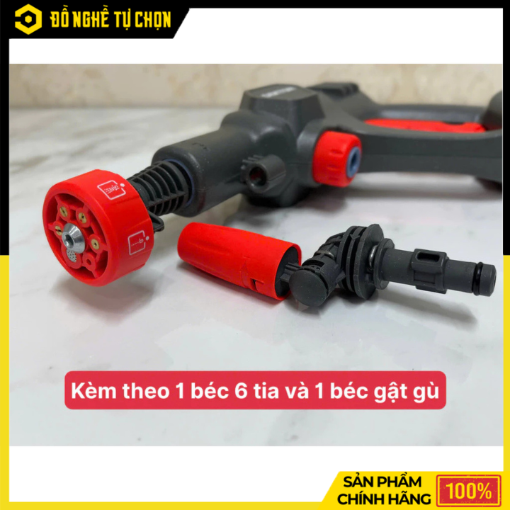 [THÂN] Máy Xịt Rửa Xe Dùng Pin 21V Dekton M21-SRX775 (Chưa Pin & Sạc) – Gọn Nhẹ, Áp Lực Mạnh, Linh Hoạt Mọi Nơi, Hàng Chính Hãng, Có VAT