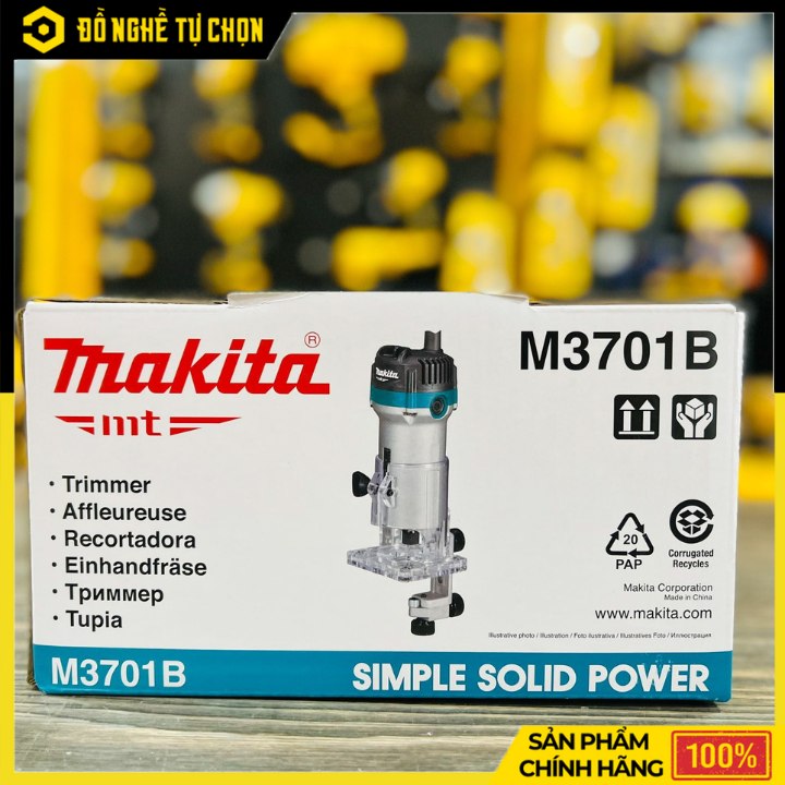 Máy Đánh Cạnh Makita M3701B – Nhỏ Gọn, Mạnh Mẽ, Gia Công Chính Xác | Hàng Chính Hãng, Có VAT