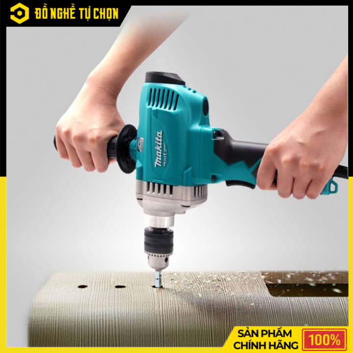 Máy Khoan 2 Tay Cầm Makita M6201B 750W 13mm Khoan Khỏe, Độ Bền Cao Cho Công Việc Nặng | Hàng Chính Hãng, Có VAT