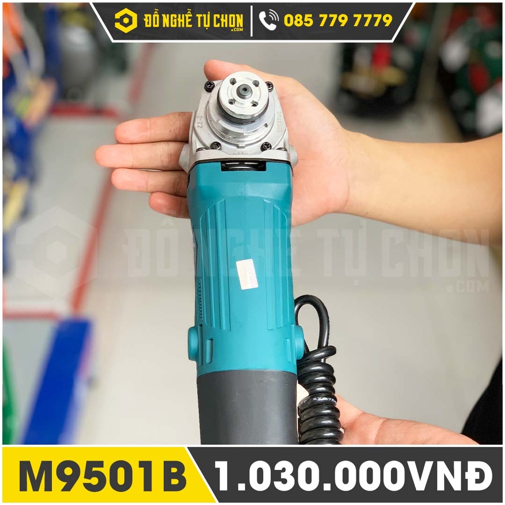 Máy Mài Góc Makita M9501B (100MM/570W/CÔNG TẮC TRƯỢT)