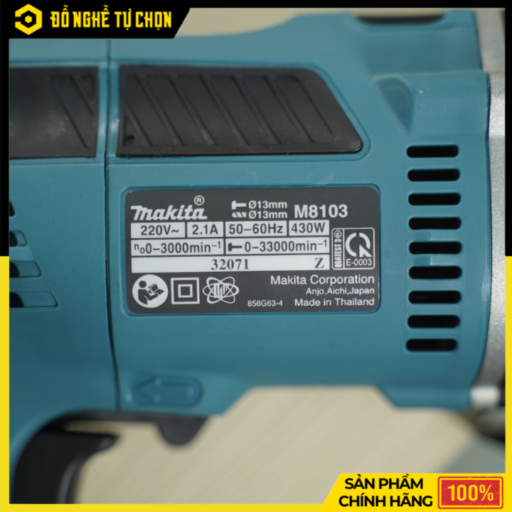 Máy Khoan Búa (13MM) (26 Cái Phụ Kiện) Makita M8103KX2B