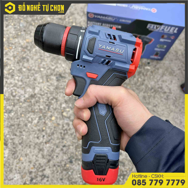 MÁY Khoan Vít Pin 21V Ø10 Yamasu YMS-M16KT