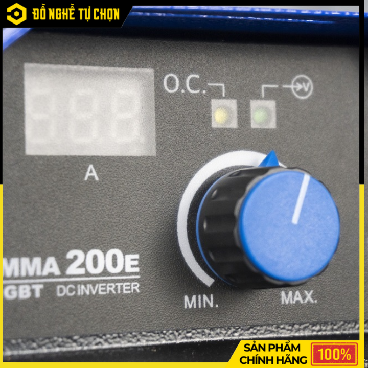 MÁY HÀN MINI RILAND MMA 200E – NHỎ GỌN, MẠNH MẼ, HÀN MƯỢT KHÔNG DÍNH QUE