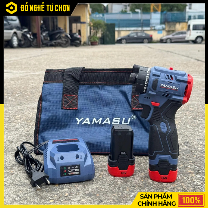 Máy Bắn Vít Pin 16.8V Yamasu YMS-MVT40NW Đầu Lục Giác 40Nm | Hàng Chính Hãng, Có VAT