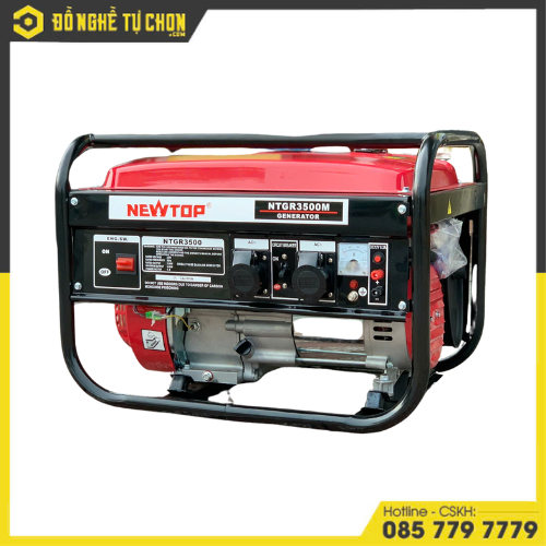 Máy Phát Điện Dùng Xăng NEWTOP NTGR3500M 3.0kW BH 12 tháng