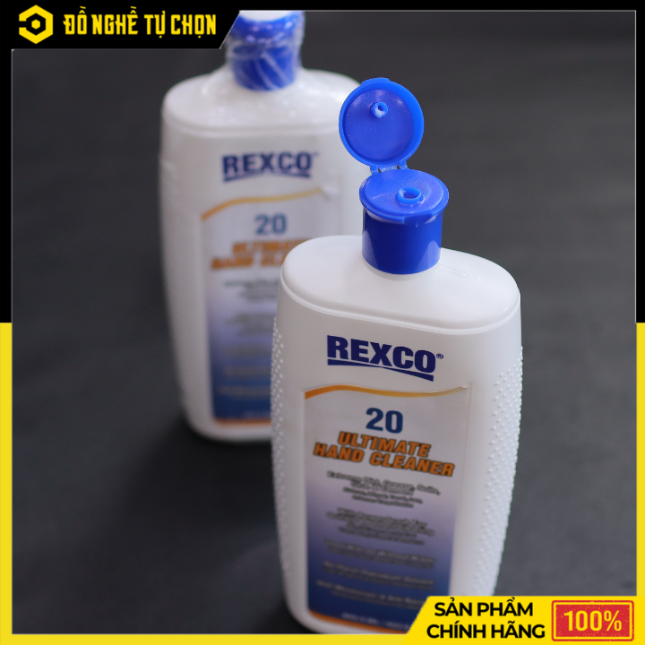 Xà Phòng Rửa Tay REXCO 20 – Chai 443.5ml – Sạch Nhanh, Dịu Nhẹ, Kháng Khuẩn – Hàng Chính Hãng Có VAT