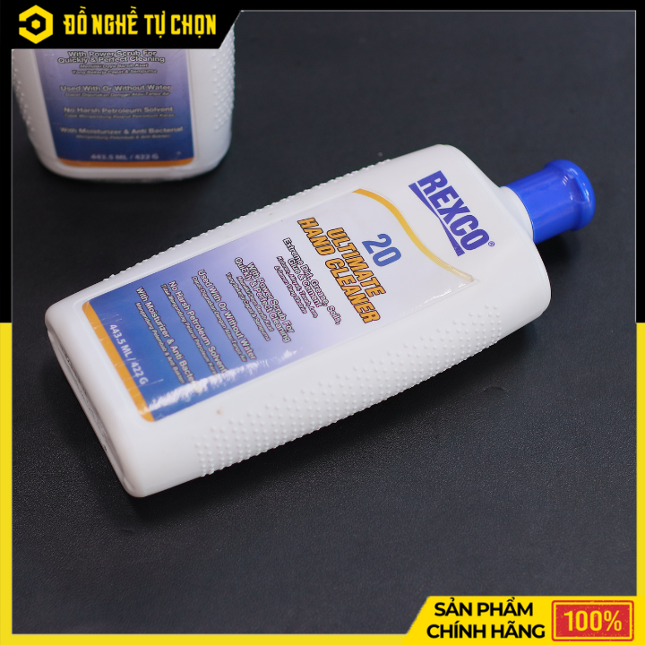 Xà Phòng Rửa Tay REXCO 20 – Chai 443.5ml – Sạch Nhanh, Dịu Nhẹ, Kháng Khuẩn – Hàng Chính Hãng Có VAT