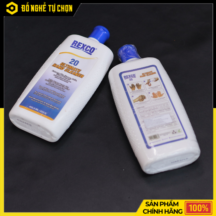 Xà Phòng Rửa Tay REXCO 20 – Chai 443.5ml – Sạch Nhanh, Dịu Nhẹ, Kháng Khuẩn – Hàng Chính Hãng Có VAT