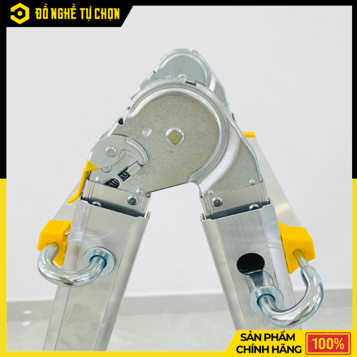 Thang Nhôm Chữ A Rút Lồng Sumika SKM404A – Đa Năng, An Toàn, Chịu Tải Lớn | Hàng Chính Hãng, Có VAT