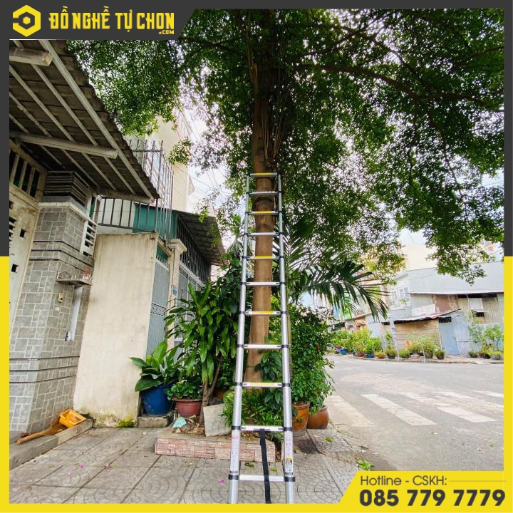 Thang Nhôm Rút Đơn 3.2m Sumika SK320