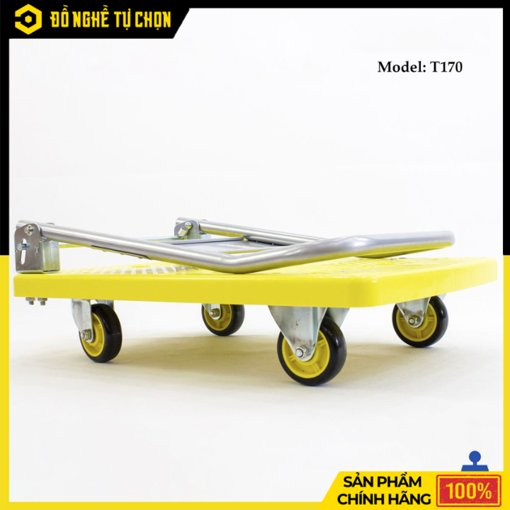Xe Đẩy Hàng Sàn Nhựa SUMIKA T170 – Gọn Nhẹ, Chở Hàng 170kg | Hàng Chính Hãng, Có VAT