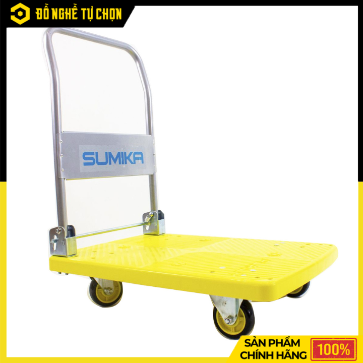 Xe Đẩy Hàng Sàn Nhựa SUMIKA T170 – Gọn Nhẹ, Chở Hàng 170kg | Hàng Chính Hãng, Có VAT