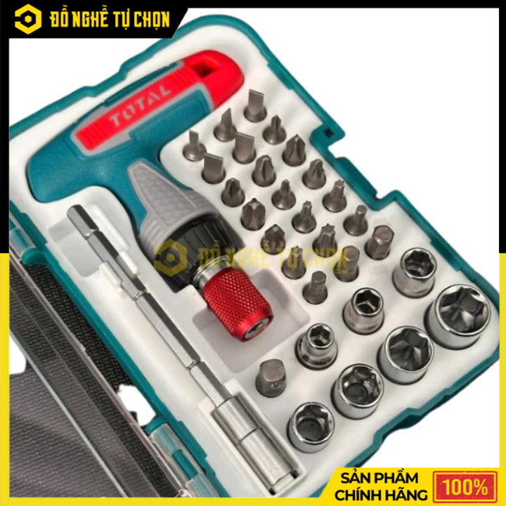 Bộ 31 tua vít - Hiệu Total - Model: TACSD30316