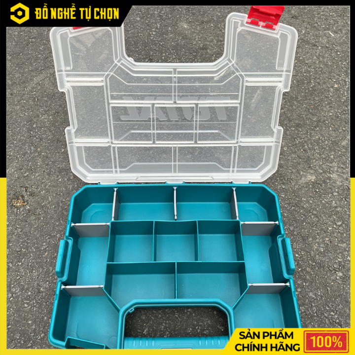 Hộp Đựng Ốc Vít 15 Inch Total TPBX1151 – Nhựa PP Bền Bỉ, Thiết Kế Xếp Chồng Tiện Lợi | Hàng Chính Hãng, Có VAT