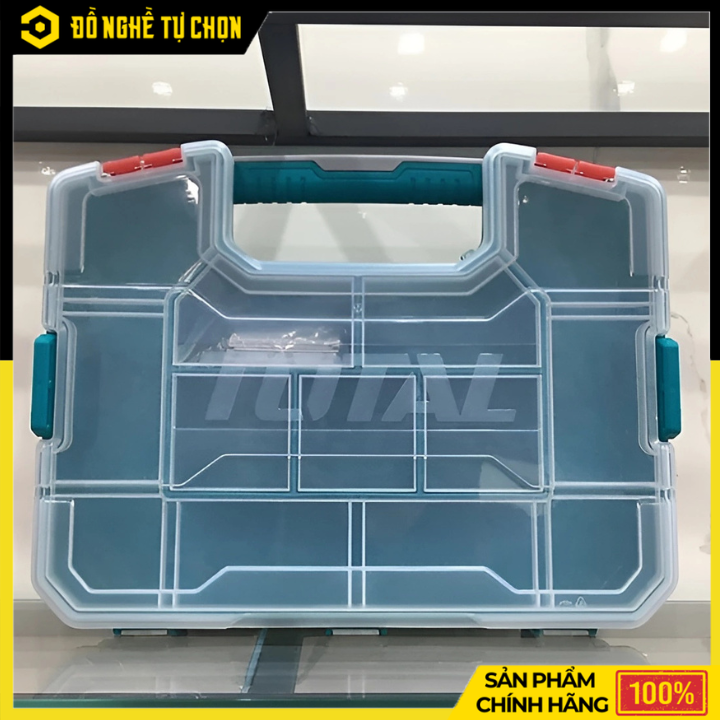 Hộp Đựng Ốc Vít 15 Inch Total TPBX1151 – Nhựa PP Bền Bỉ, Thiết Kế Xếp Chồng Tiện Lợi | Hàng Chính Hãng, Có VAT