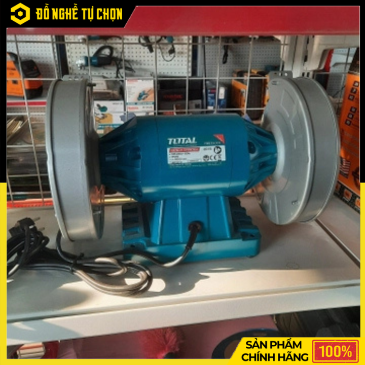 Máy Mài Để Bàn 2 Đá 350W Total TBG35020-8 (200mm) – Mài Chính Xác, Hoạt Động Ổn Định, Độ Bền Cao | Hàng Chính Hãng, Có VAT