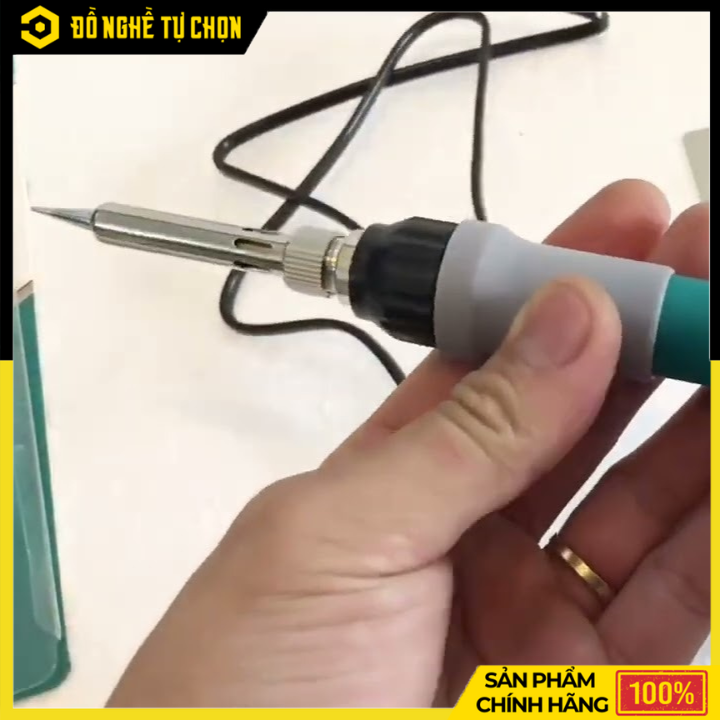 Mỏ Hàn Chì 100W Total TET1100831 – Làm Nóng Siêu Nhanh 20 Giây – Tay Cầm Cách Nhiệt – Hàng Chính Hãng Có VAT