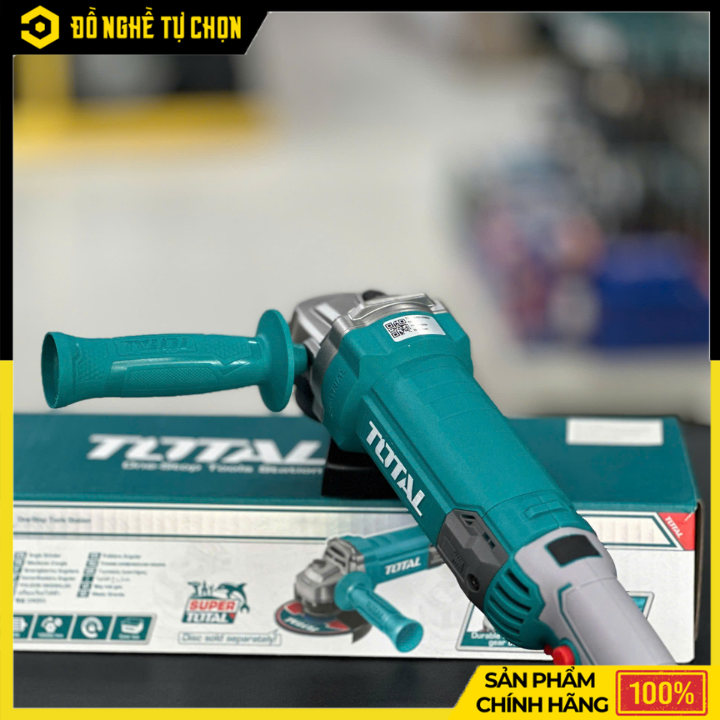 Máy mài góc cầm tay dùng điện - Hiệu Total - Model: TG11012556 - Công suất: 1100W
