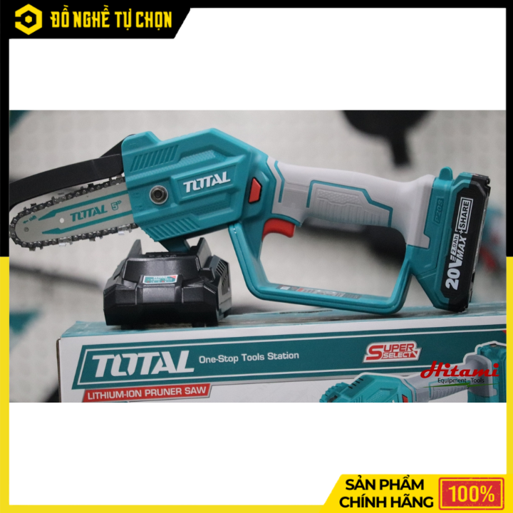 Máy cắt tỉa cành pin 20V Total TGSLI20581 | Hàng Chính Hãng, Có VAT
