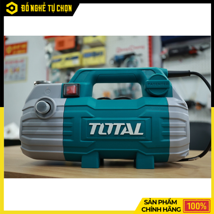 Máy Xịt Rửa Total TGT112362 – 1500W – 100 Bar – Dây Xịt 8m – Hàng Chính Hãng Có VAT