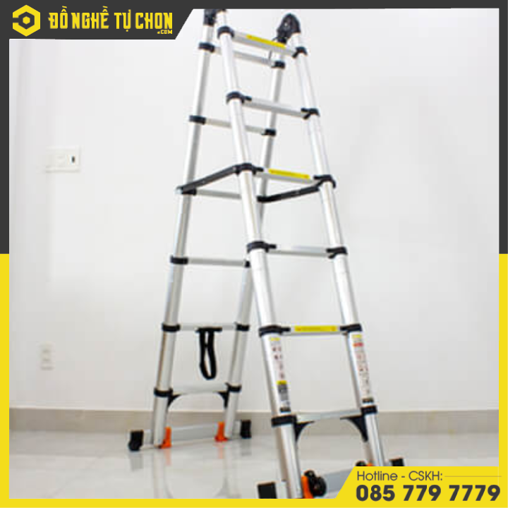 Thang nhôm rút đôi 7.6m Sumika SK760D