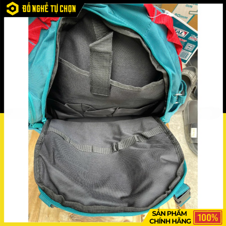 Balo Đựng Dụng Cụ Total THBP02025 – Siêu Bền, Chống Nước, Chuyên Dụng Cho Thợ | Hàng Chính Hãng, Có VAT