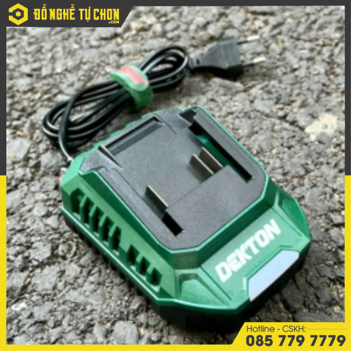 Sạc Pin Dekton 21V 2.0Ah M21-S20PRO / M21-S20XPRO – Sạc Nhanh, Ổn Định, Tương Thích Toàn Bộ Dòng Pin M21 - Hàng Chính Hãng Có VAT